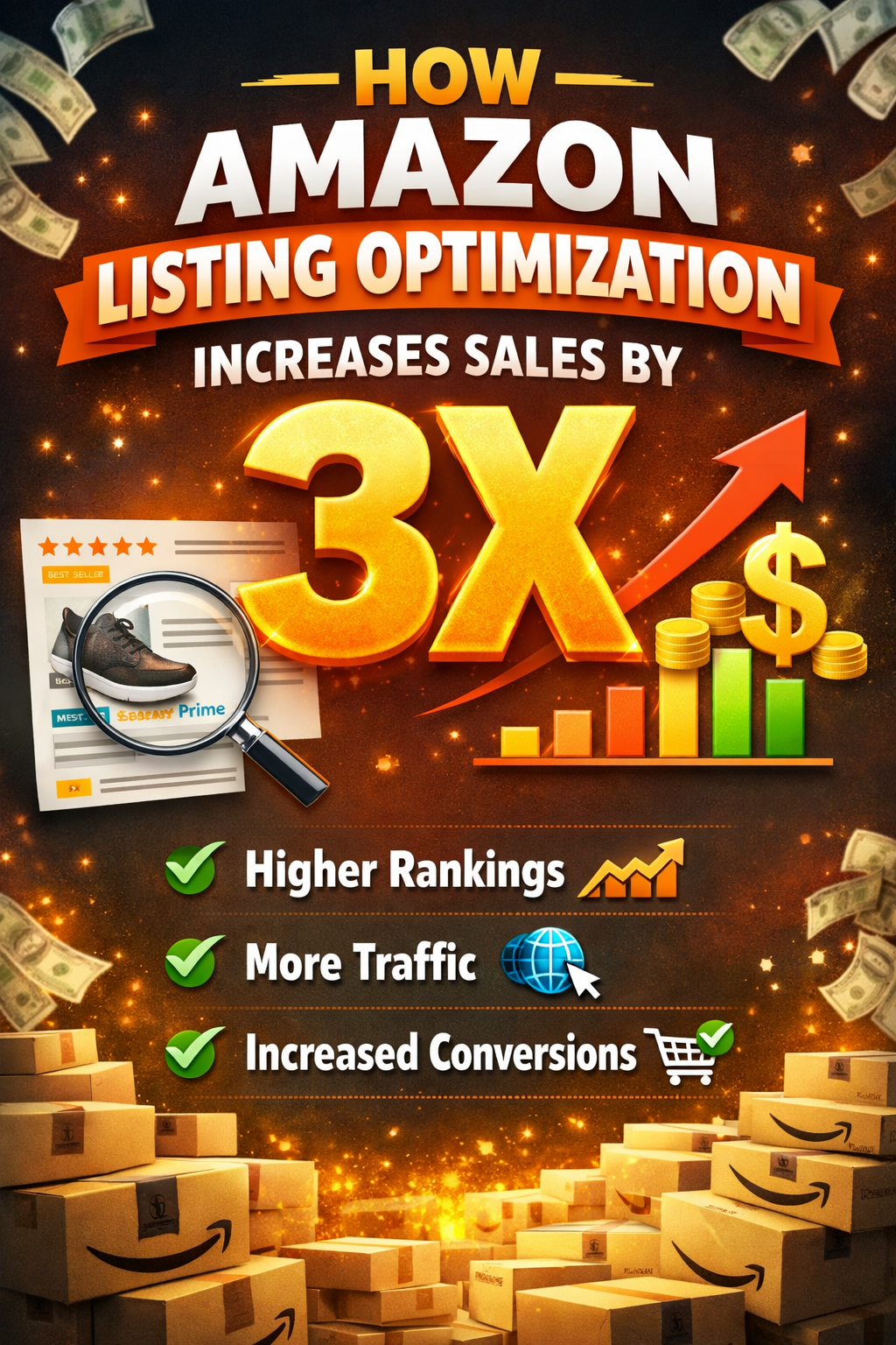 How Amazon Listing Optimization Increases Sales by 3X